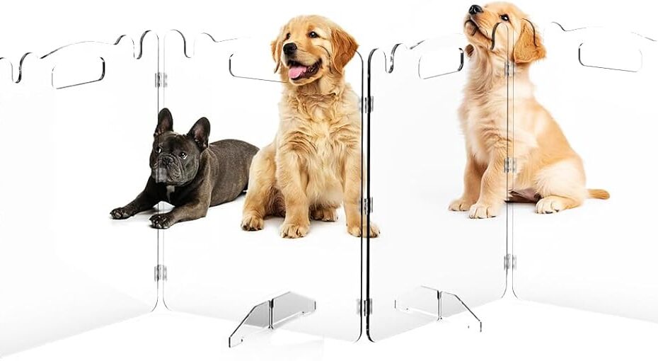 Keep Your Space Clear: The Best Clear Acrylic Pet Dog Gate for Your Home