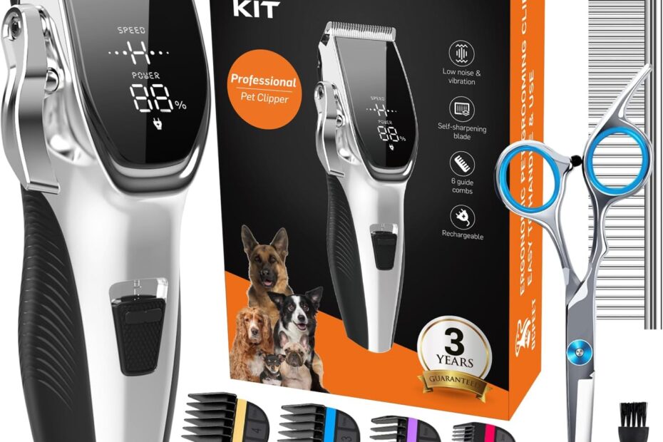 Pamper Your Pooch: The Ultimate Low Noise Dog Grooming Kit Review
