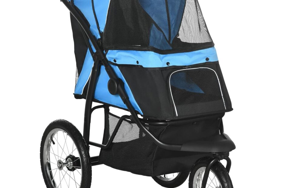 PawHut Pet Stroller: The Ultimate Jogger for Your Furry Friends!