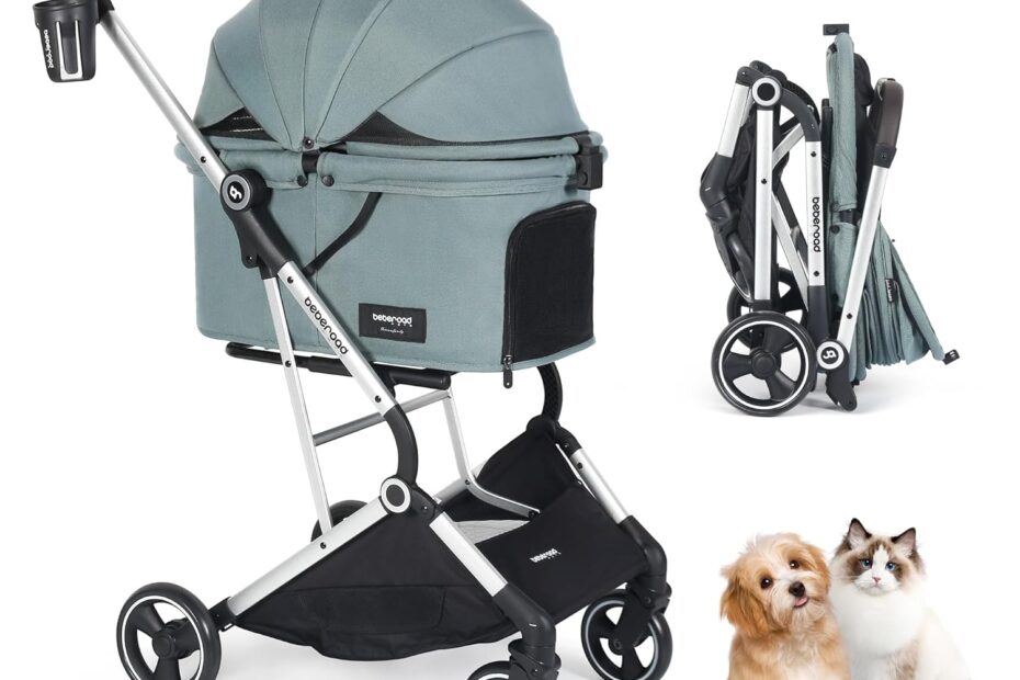 Paws & Comfort: Unboxing the T4 PRO Pet Stroller for Your Furry Friends!