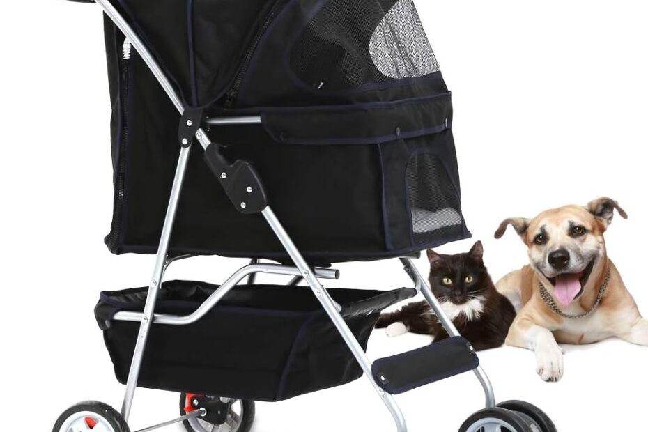 Paws on the Go: The Ultimate 4 Wheel Pet Stroller Review