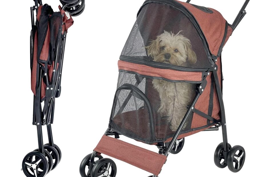Paw-sitively Perfect: The Ultimate Review of the Lightweight Umbrella-Shaped Dog Stroller!