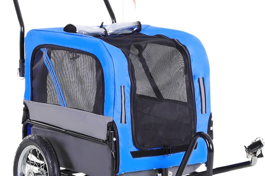 Pedal and Stroll: Review of the Aosom 2-in-1 Dog Bike Trailer & Stroller