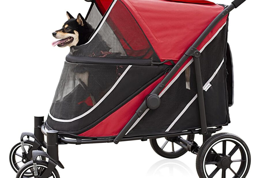 Perfectly Mobile: The Ultimate Dog Stroller for Medium & Large Breeds!