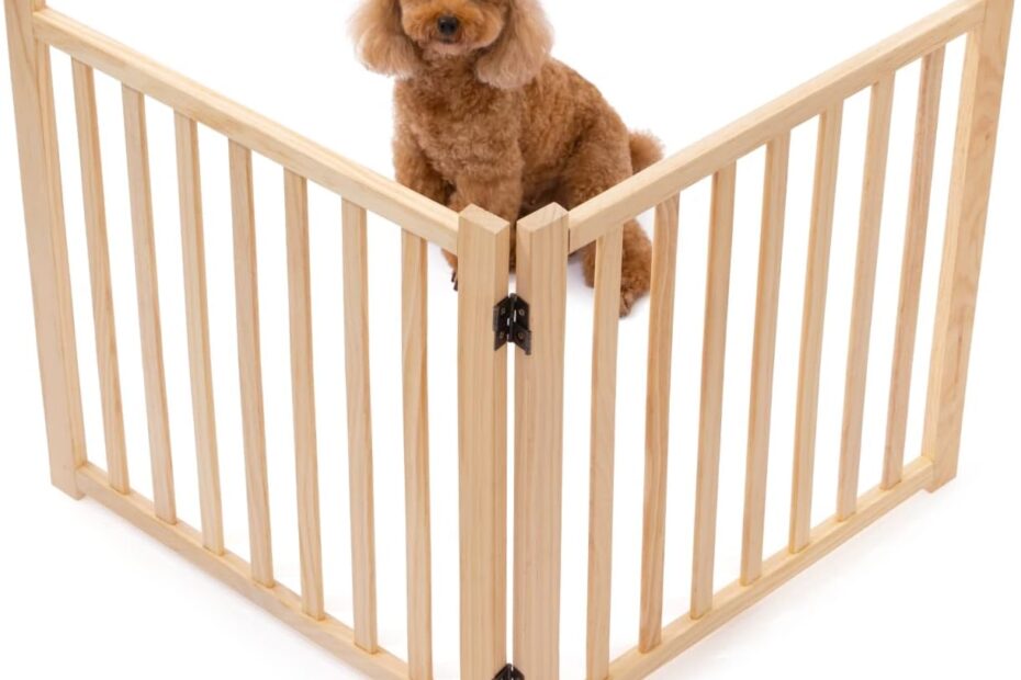 Pet-Proof Your Home: YOCAN Paint-Free Wood Free-Standing Pet Gate Review