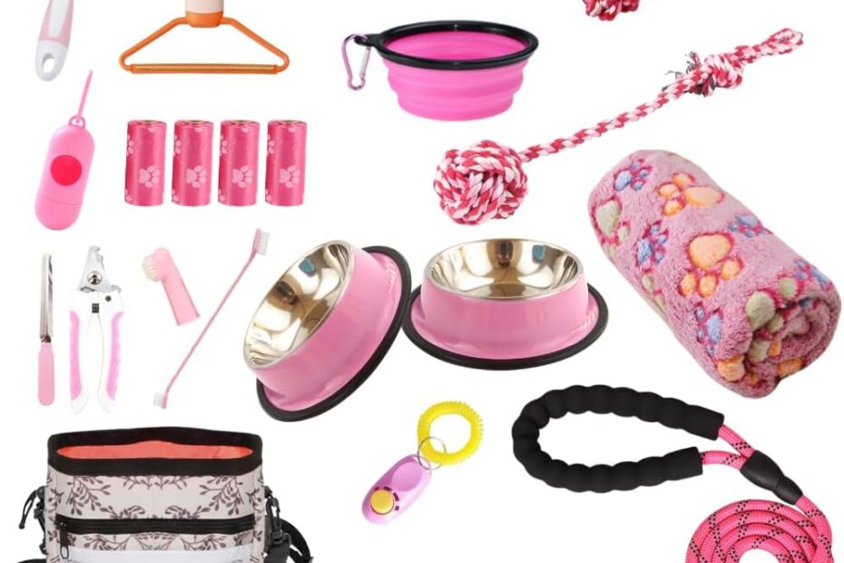PupLuxe Puppy Starter Kit: The Ultimate 22-Piece Training Bundle for New Dog Owners!