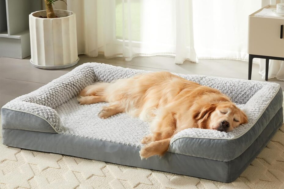 Rest Easy: The Ultimate Waterproof Orthopedic Bed for Large Dogs