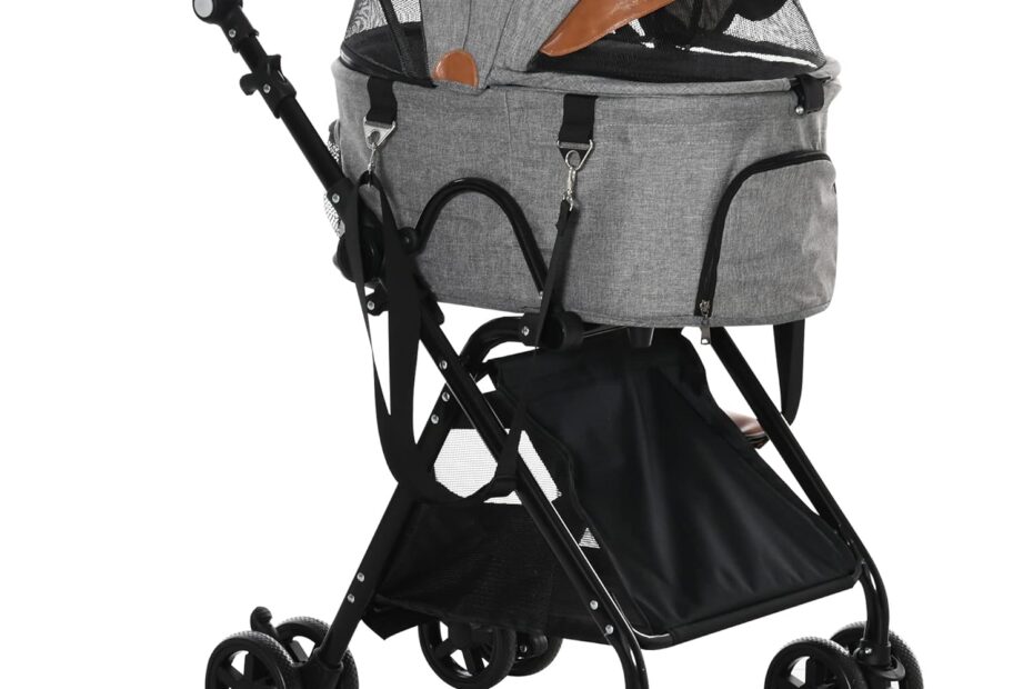 Reviewing the PawHut 2-in-1 Pet Stroller: Your Ultimate Travel Companion for Pets