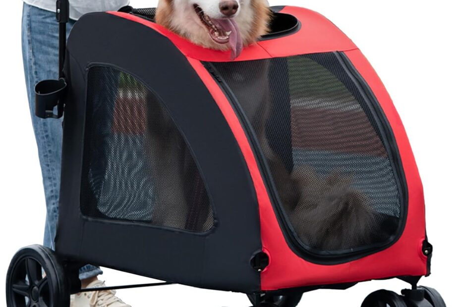 Reviewing the Ultimate Large Dog Stroller: Comfortable, Adjustable, and Versatile!