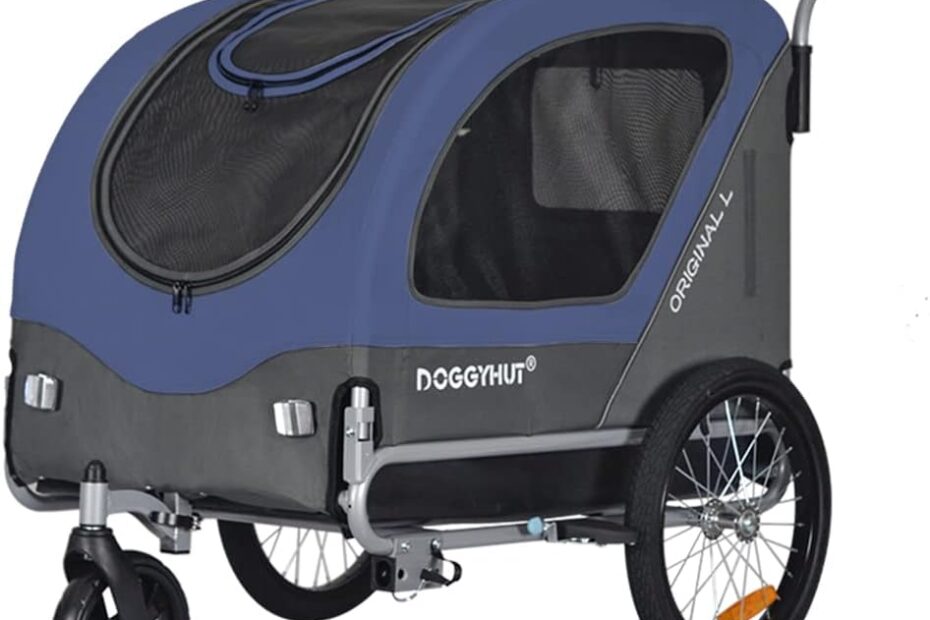 Revolutionize Your Dog's Adventures: The DOGGYHUT® 2-in-1 Bike Trailer & Stroller Review