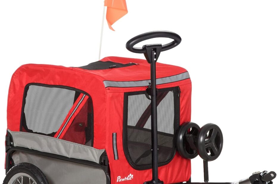 Ride in Style: Aosom 2-in-1 Pet Bike Trailer Review for Small Dogs