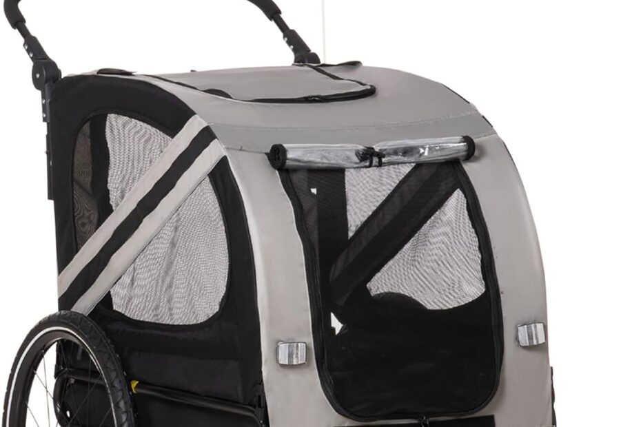 Ride in Style: Aosom 2-in-1 Pet Bike Trailer Review for Small Dogs