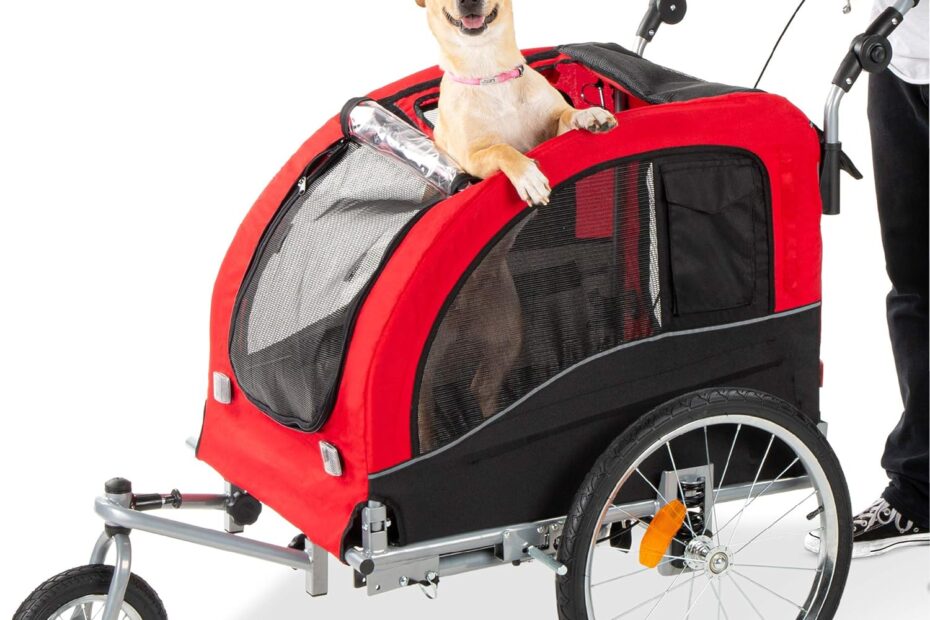 Ride in Style: Review of the Best Choice Products 2-in-1 Dog Bike Trailer and Pet Stroller