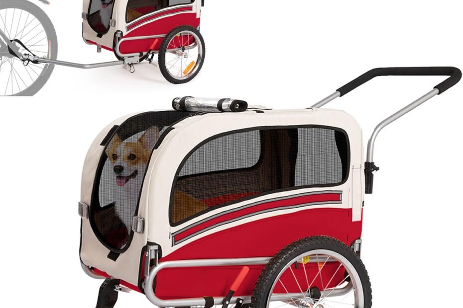 Ride in Style: Sepnine 2-in-1 Pet Bicycle Trailer Review for Active Dog Owners