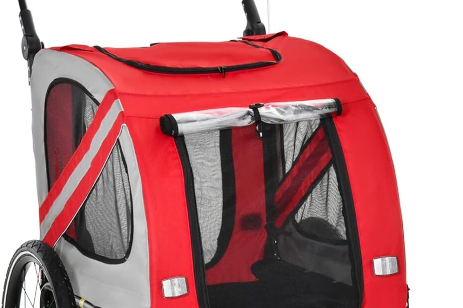 Ride in Style: The Aosom 2-in-1 Pet Bike Trailer Review for Small Dogs