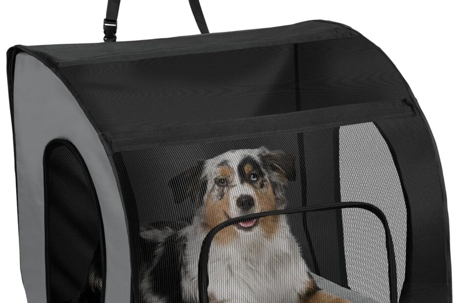 Ride Safely: K&H Enclosed Large Dog Car Seat Review