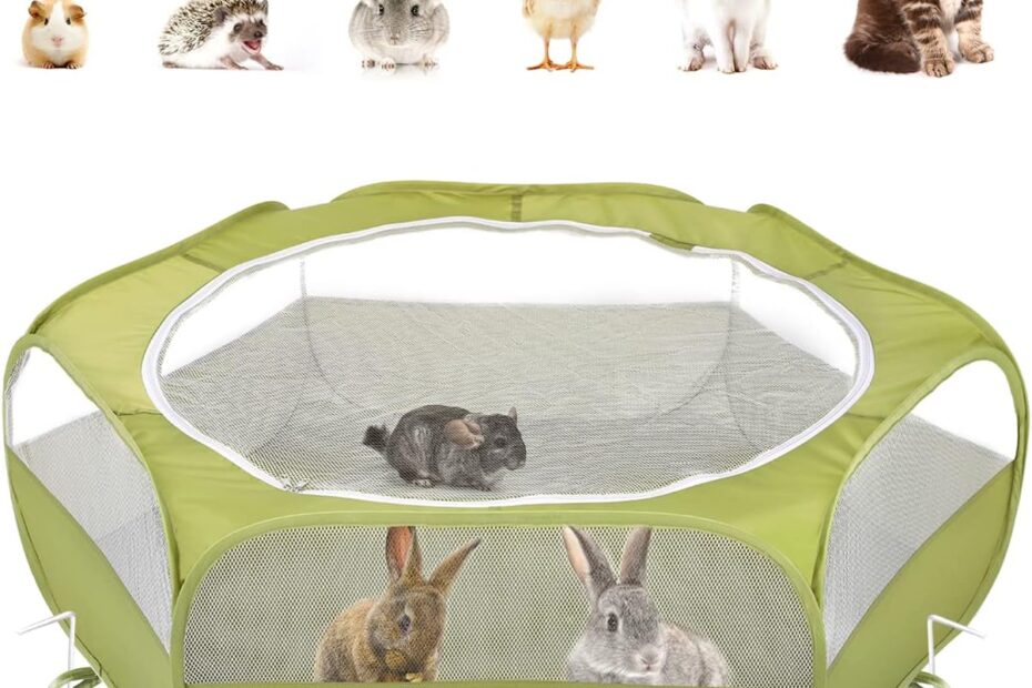 Safe & Fun Playtime: Pawaboo Outdoor Pet Playpen Review
