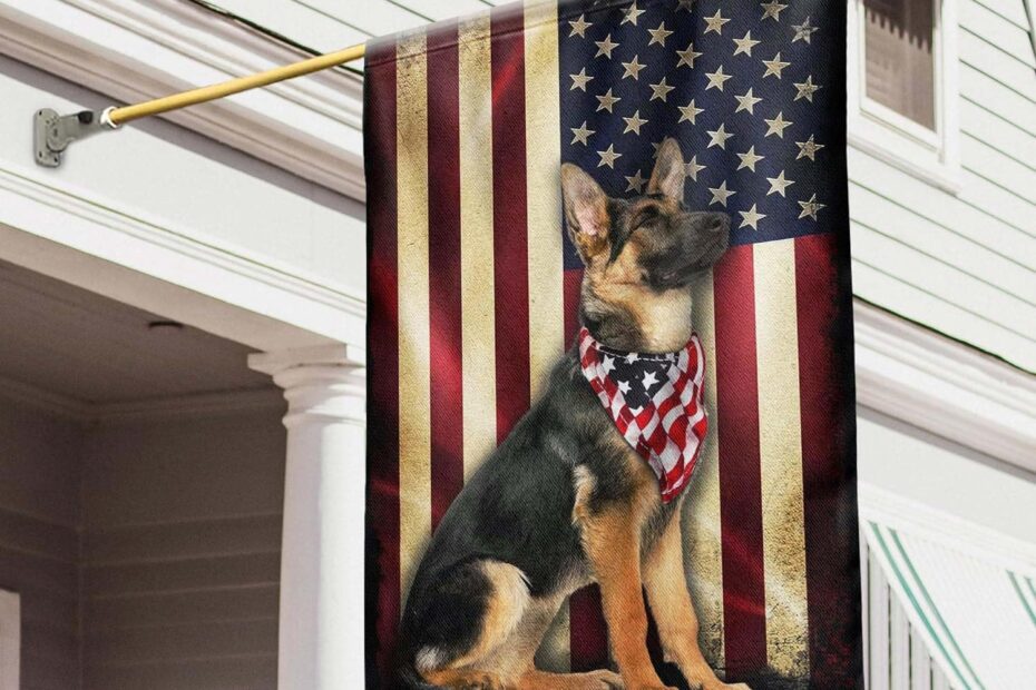 Show Your Faithful Spirit: Review of FLAGWIX German Shepherd Patriotic Flags