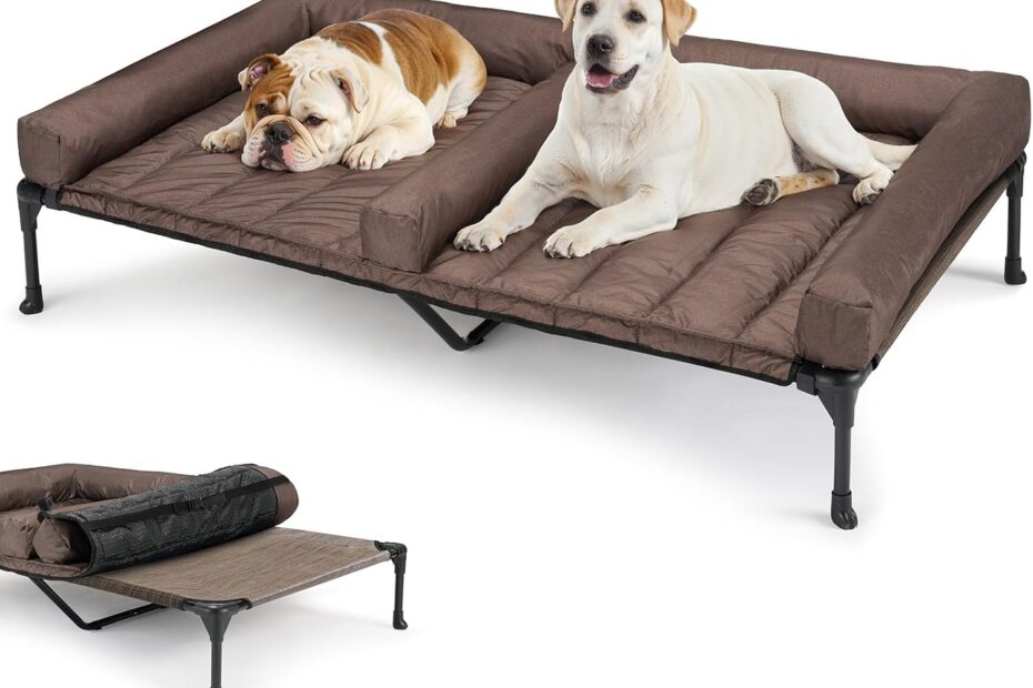 Stay Cool and Comfy: The Ultimate Review of the Veehoo Elevated Dog Bed!