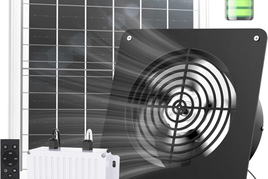 Stay Cool and Eco-Friendly: Review of the Solar Battery-Powered Fan with Remote Control