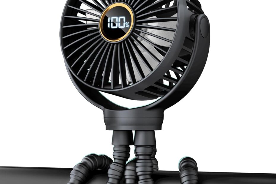 Stay Cool Anywhere: The Ultimate Portable Stroller Mini Fan Review!