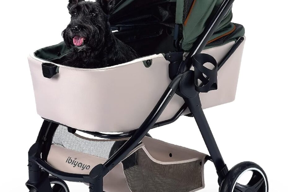 Step into Style: The ibiyaya Retro Luxe Dog Stroller Review
