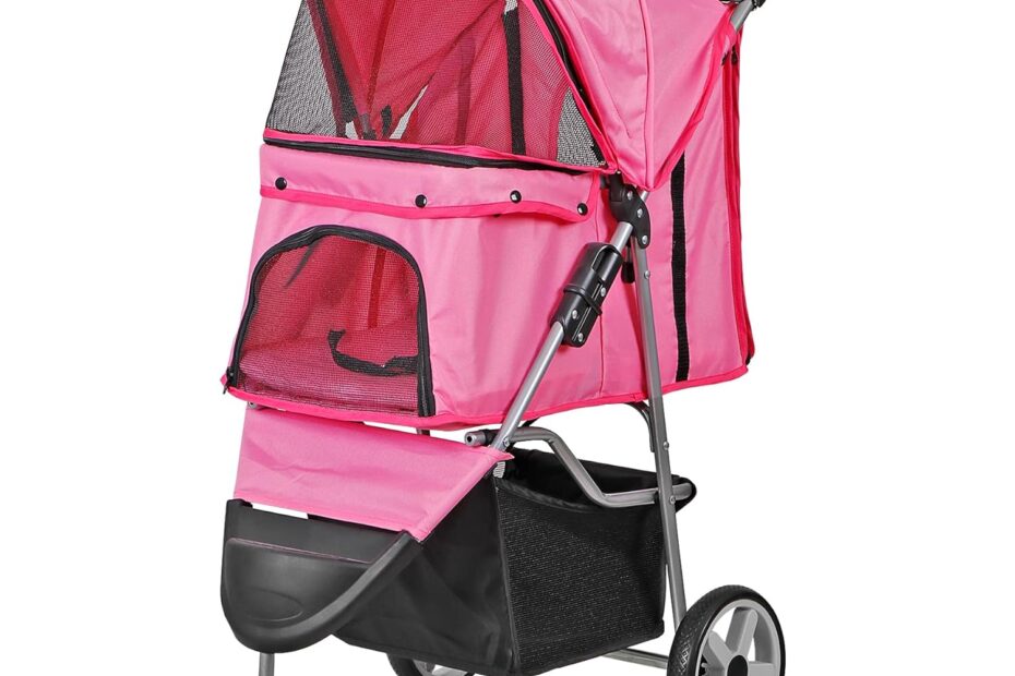 Stylish and Convenient: ZENY Foldable Pet Stroller Review