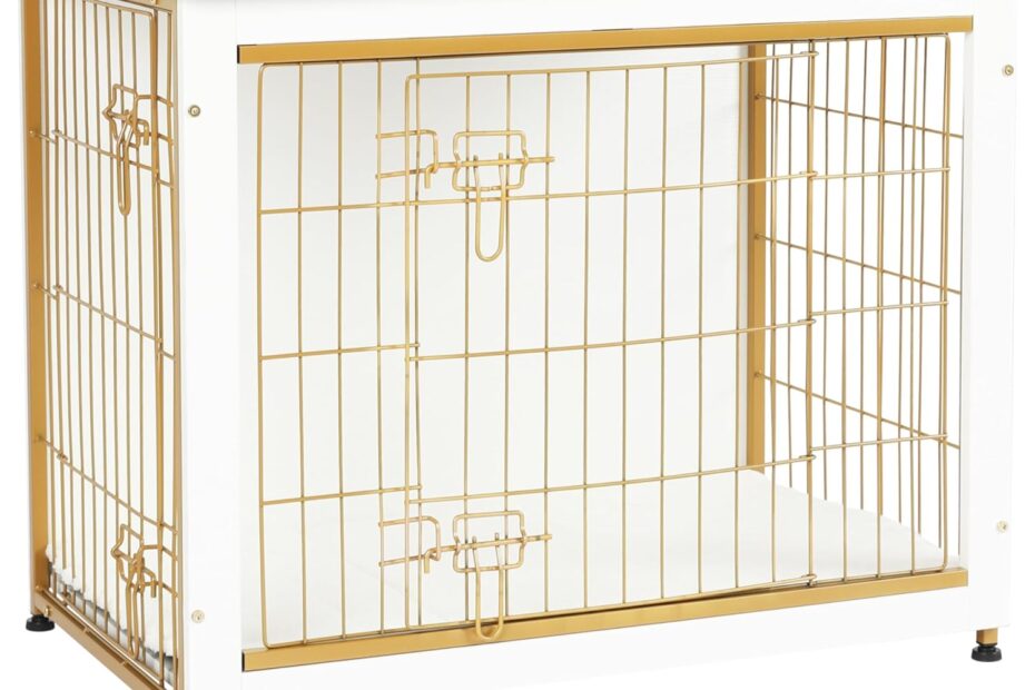 Stylish and Functional: DWANTON Dog Crate Furniture Review