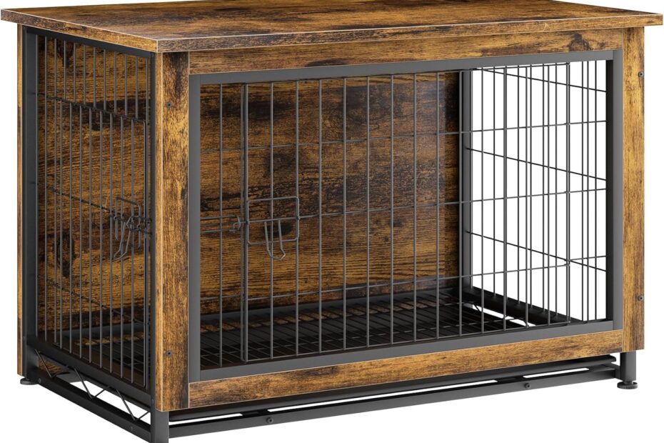 Stylish and Functional: JY QAQA Wooden Dog Crate Table Review