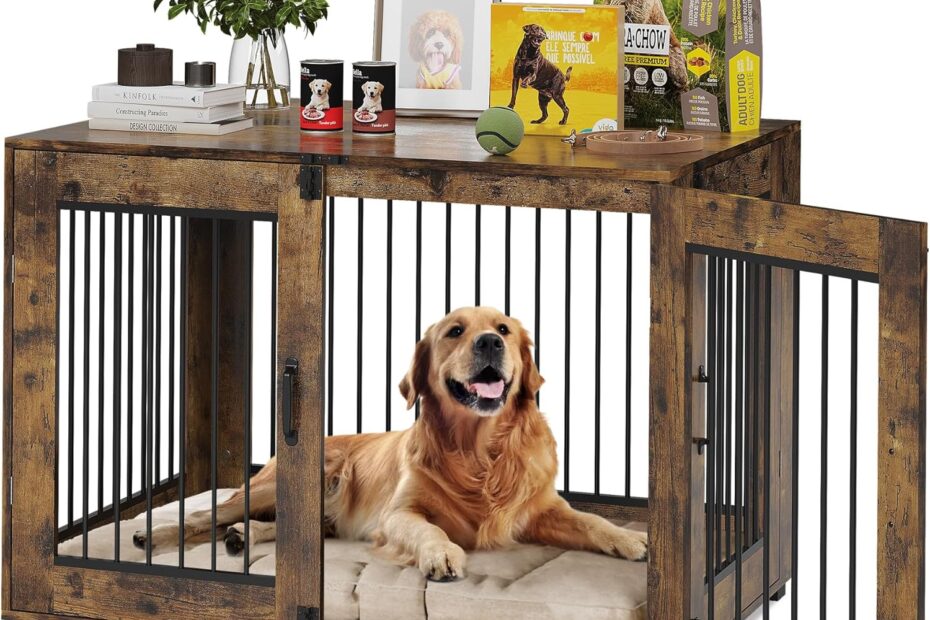 Stylish and Functional: The Perfect Dog Crate Furniture for Small Breeds