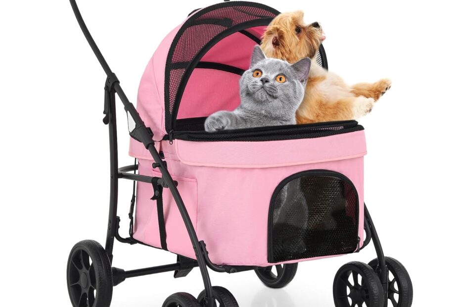 Stylish Pet Adventures: Review of the Athena Collection Dog Stroller