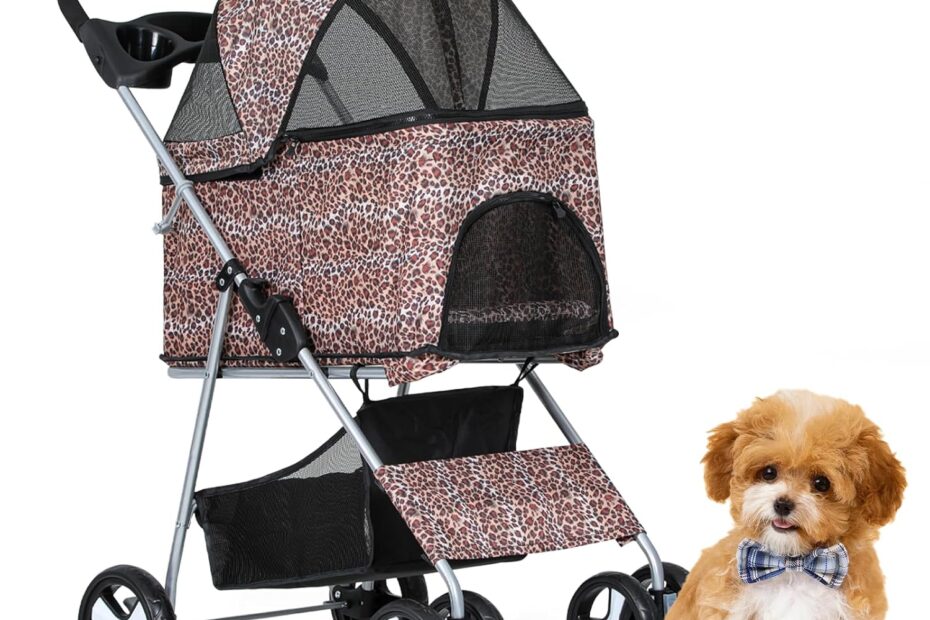 Stylish & Versatile: Review of the Athena Collection Pet Stroller for Your Furry Friends!