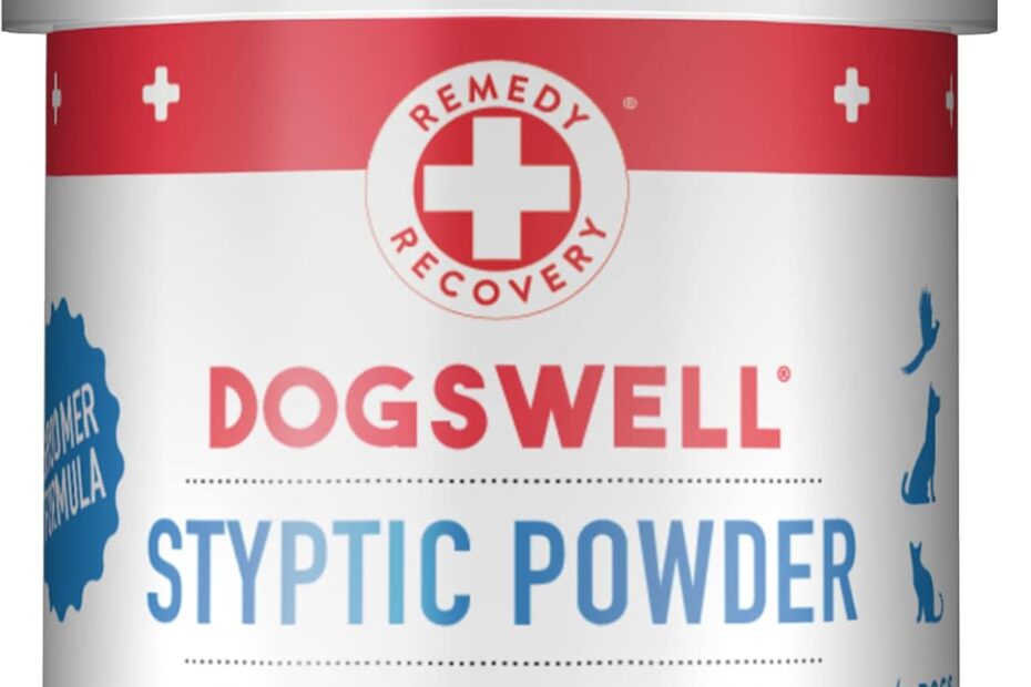 Swift Healing: A Review of DOGSWELL Remedy Recovery Styptic Powder for Pets
