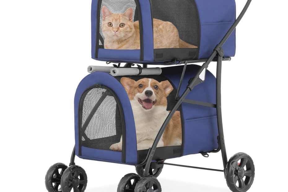 Take Your Pets Anywhere: A Review of the Athena Collection Double Pet Stroller