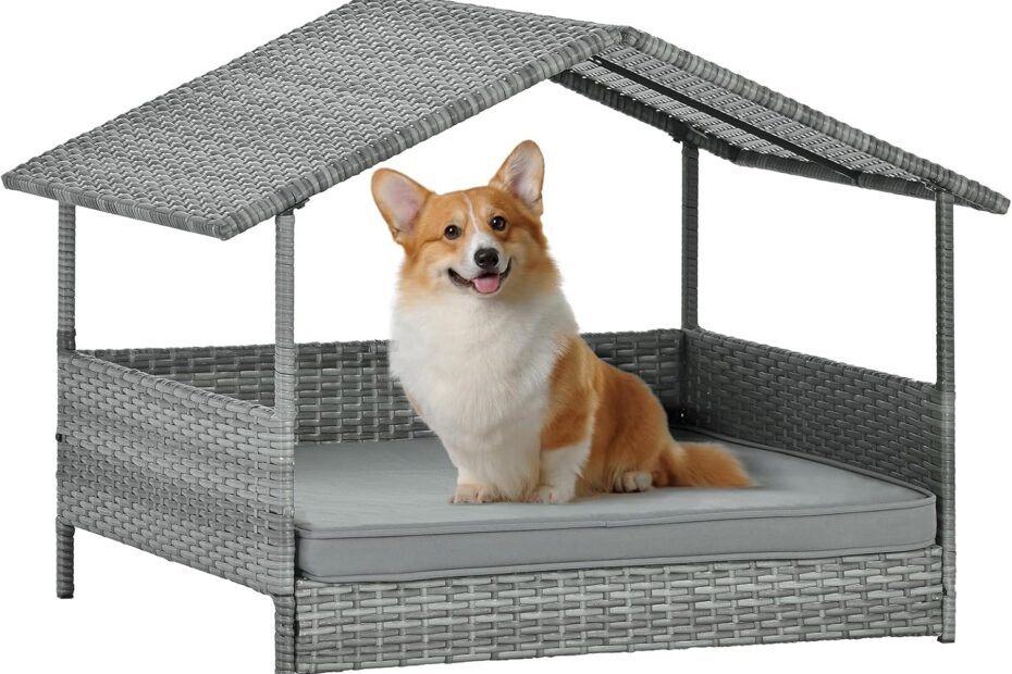 The Cozy Canopy: A Review of the Wicker Dog House You Need!