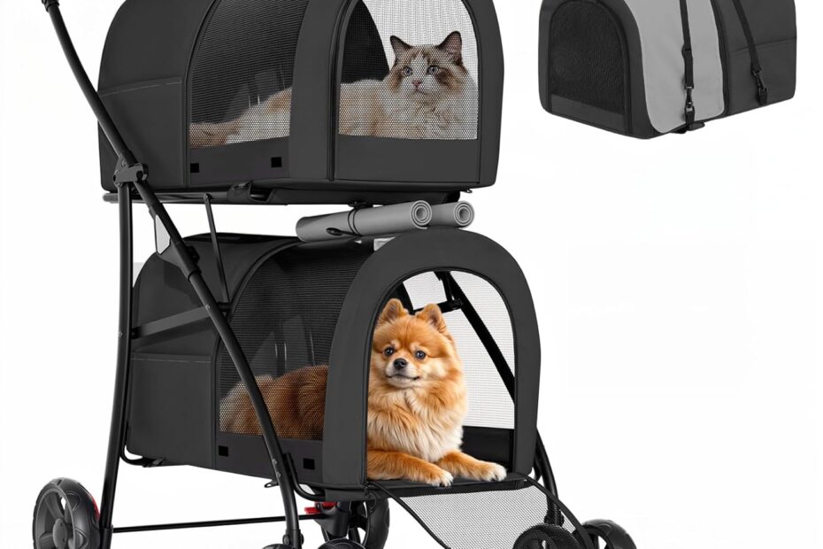 The Magshion Double Dog Stroller: Perfect Solution for Pet Travel and Comfort!