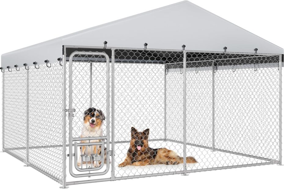 The Perfect Outdoor Haven: YITAHOME 10'x10' Dog Kennel Review