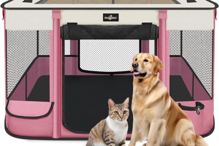 The Perfect Play Haven: Review of the Foldable Pet Kitten Playpen