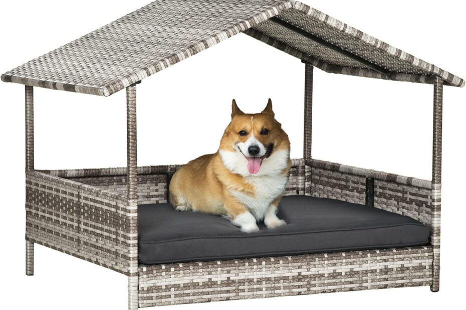 The Perfect Retreat: PawHut Wicker Dog House Review