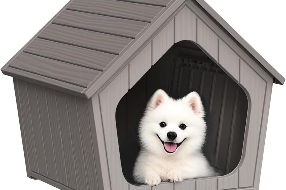 The Perfect Retreat: Review of the Weatherproof Resin Dog House for Your Furry Friends!