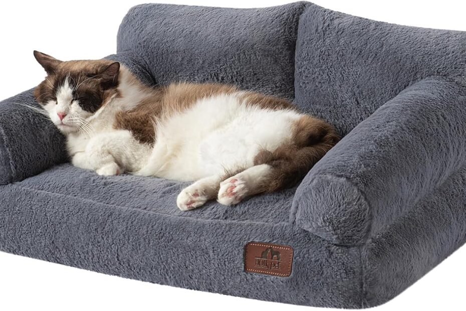 The Ultimate Comfort: Hollypet Fluffy Plush Pet Couch Review