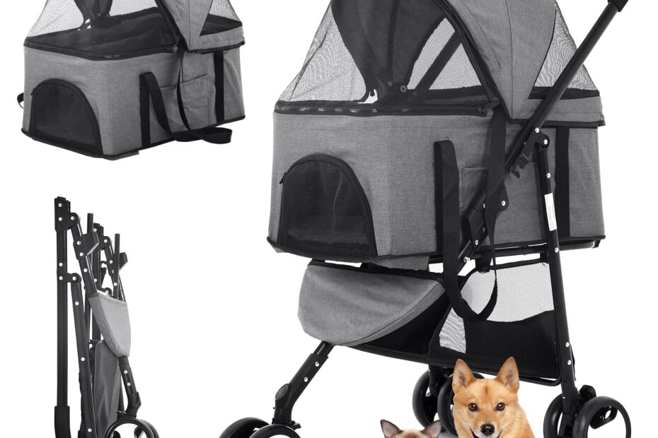 The Ultimate Dog Stroller: Your Go-To Review for the 3-in-1 Travel Carrier!