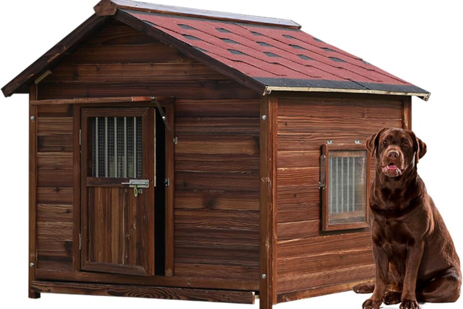 The Ultimate Extra Large Dog House: Comfort, Durability, and Weatherproof Protection!