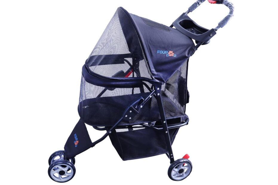 The Ultimate Full-Window Pet Stroller: Comfort and Convenience for Travel with Your Furry Friends
