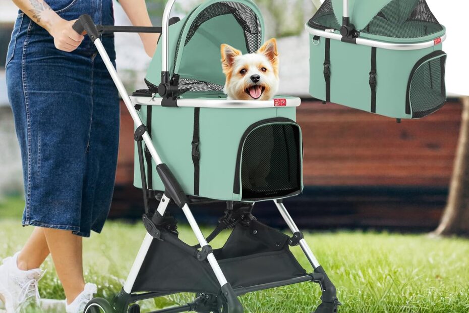 The Ultimate Guide to the Detachable Pet Stroller: Perfect for Small Dogs and Cats!