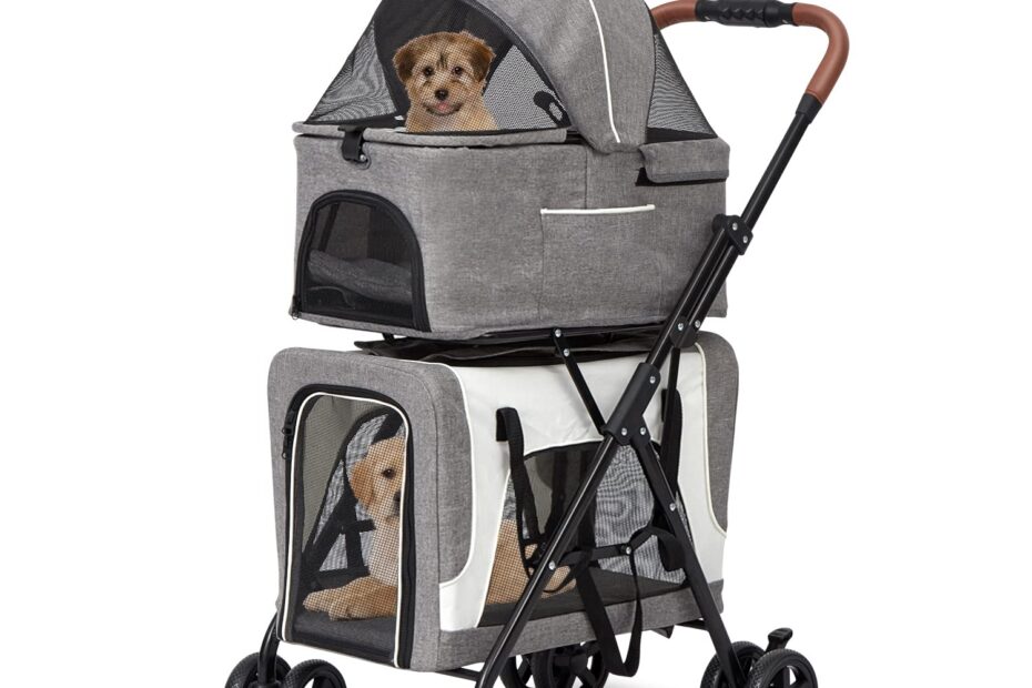 The Ultimate Guide to the Portable Double Pet Stroller: Comfort & Convenience for Your Furry Friends!