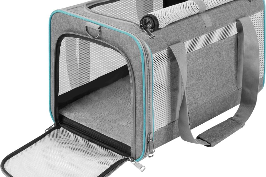 The Ultimate Pet Carrier: Perfect Traveler for Large Cats and Small Dogs!