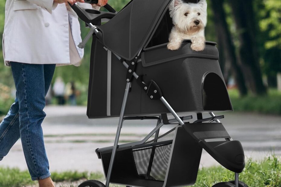 The Ultimate Pet Stroller: Comfort and Convenience for Your Furry Friends!