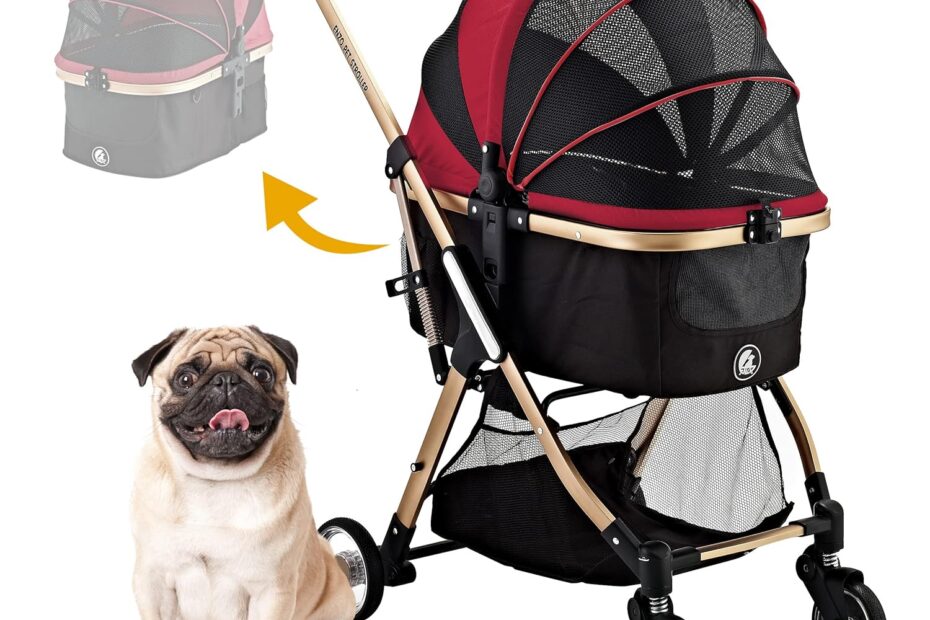The Ultimate Pet Travel Solution: Pista Super-Lightweight 3-in-1 Stroller, Carrier & Car Seat Review