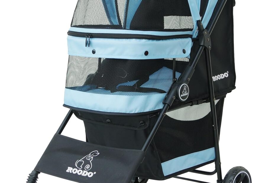 The Ultimate ROODO Pet Stroller: Your Perfect Travel Companion for Furry Friends!